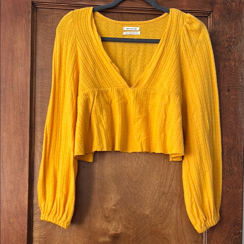 Urban Outfitters Vibrant Yellow Blouse